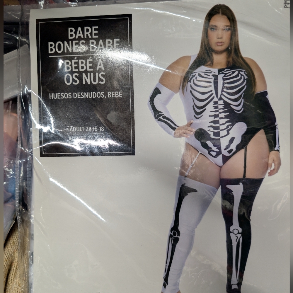 Bare Bones Babe Skeleton Costume